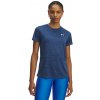 Dámske funkčné tričko s krátkym rukávom Under Armour TECH SSC - TWIST W modré 1384230-402 - S