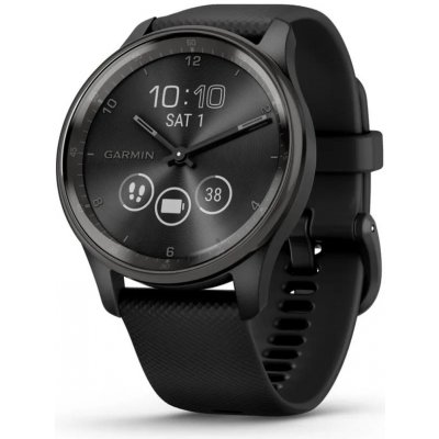 Garmin Vivomove Trend, Slate/ Black Hybridné inteligentné hodinky