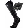 SET - Vyhrievané ponožky Therm-ic PowerSocks Heat Fusion Uni + batérie S-Pack 1200 Čierna / šedá 39-41 - Novinka