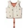 LIEWOOD plávacia vesta Dove Peach / Sea shell
