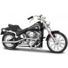 Maisto Harley Davidson FXST Softail (1984), matně černá, 1:18