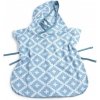 Mušelínové PONCHO Niagara Blue