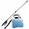 Elektrický tlakový postřikovač 5L – aku zahradní postřikovač s teleskopickou tyčí a 3 tryskami