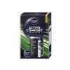 NIVEA MEN Box Active Comfort 2025 darčeková sada – antiperspirant 150 ml, sprchový gél 250 ml a krém 30 ml