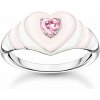 Thomas Sabo Ladies Ring TR2435-041-9-54 heart size 54
