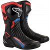Topánky ALPINESTARS S-MX 6 kolekcia HONDA (čierna/červená/modrá/biela) 48