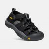 KEEN NEWPORT H2 JR black/keen yellow US 3 / EU 35,0 / UK 2 / 22 cm; Černá sandály
