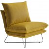 Livetastic KRESLO 1 ks, textil, žltá - Kreslá - 001968006009