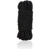 Toyz4Lovers Bondage Rope Black 10 m, bavlnené lano pre bondage