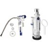 Sapho Kerasan Ego-Flo - Úsporný splachovací mechanizmus na WC kombi, chróm 752101