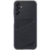 Samsung Zadní kryt s kapsou na kartu pro Samsung Galaxy A14 Black EF-OA146TBEGWW