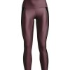 Under Armour HeatGear Armour Panel Ankle leggings Plum/Black