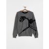 RipNDip Fossil Mohair Knit (charcoal) XL, šedá