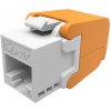 Samořezný keystone Solarix CAT6 UTP SXKJ-6-UTP-WH-SA Component Level a 4PPoE certifikace
