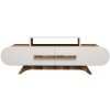 Televízny stolík Rose Walnut White