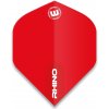 Letky na šípky Winmau RHINO extra hrubé, červené
