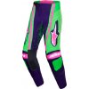 Kalhoty TECHSTAR NOMUR, ALPINESTARS (tmavě fialová/zelená/růžová fluo, vel. 32)