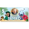 Personal Narodeninový banner s fotkou - Stitch Rozmer banner: 130 x 260 cm