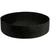 Round 60 textilný kvetináč čierna balenie 1 ks