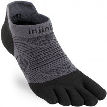 Injinji RUN Lightweight No-show Coolmax prstové ponožky black
