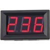 Digitálny panelový voltmeter 70-500VAC, červený