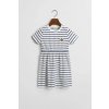 Gant Striped T-shirt Dress dusty navy