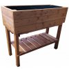 Krušnohorský nábytok 2VVZ2 Drevený vyvýšený záhon 98,5 x 87 x 41 cm prírodný - s nátěrem