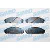 Sada brzdových platničiek kotúčovej brzdy SAMKO 5SP844