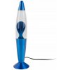 Stolová lampa Leitmotiv Lava Rocket modrá 20 W