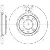 Lancia Y 1/04- predné brzdové kotúče 257mm Sada,vetrané SAMKO