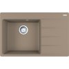 FRANKE Centro CNG 611-78 TL/2 Fragranit drez s odkvapávacou plochou, ľavý, horná montáž, 780 x 500 mm, kašmír, 114.0637.515