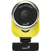 GENIUS VideoCam Webkamera Genius QCam 6000 žlutá Full HD 1080P, mikrofon, USB 2.0,