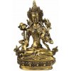 Nefertitis Feng Shui soška bohyne Biela tára mosadz NF17579 - výška cca 20 cm