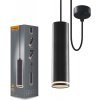 Pendant spotlight luminaire VIDEX-GU10-TATUM-BLACK