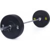 TRINFIT Olympijská činka 80 kg Bumper BLACK / 50 mm
