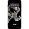 Picasee silikónový čierny obal pre Samsung Galaxy S10 G973 - Astronaut Big