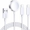 JOYROOM 3v1 MAGNETICKÁ NABÍJAČKA PRE APPLE WATCH + 2x KÁBEL PRE IPHONE 1,2m
