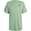 adidas CLUB 3-STRIPES TENNIS TEE Pánske športové tričko, zelená, M