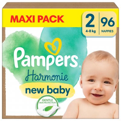 Pampers Harmonie Baby veľ. 2, 96 ks