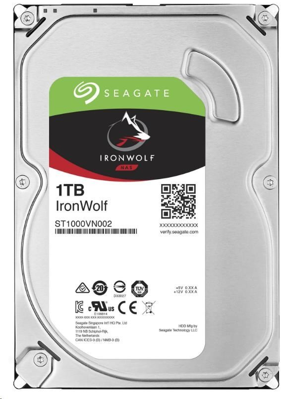 Seagate IronWolf 1TB, ST1000VN002 od 49,66 € - Heureka.sk