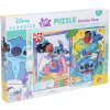 Lisciani Lilo & Stitch Puzzle obojstranné 50x35cm 250 dielikov