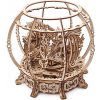 Ugears 3D drevené mechanické puzzle Mechanické akvárium