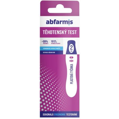 Abfarmis Těhotenský test 10mIU/ml 2 ks