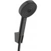 Hansgrohe Pulsify Select S - Set sprchovej hlavice, držiaka a hadice, 3 prúdy, EcoSmart, matná čierna 24305670