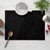 Biante Zamatové prestieranie na stôl Velvet Prémium SVP-041 Čierne 30x40 cm