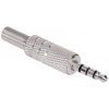CABLETECH Jack konektor 3,5mm 4-polovy kovový