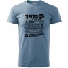 1979 v kocke - Klasické pánske tričko vyššej gramáže - 2XL ( Denim )