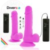 Diversia Flexible Vibrating Dildo 20.5 cm - Purple
