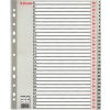 Farebné registre, šedá, A4 Maxi, plast, 1-31, ESSELTE