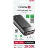 SWISSTEN POWER BANK 20000 mAh POWER LINE II ČIERNA
